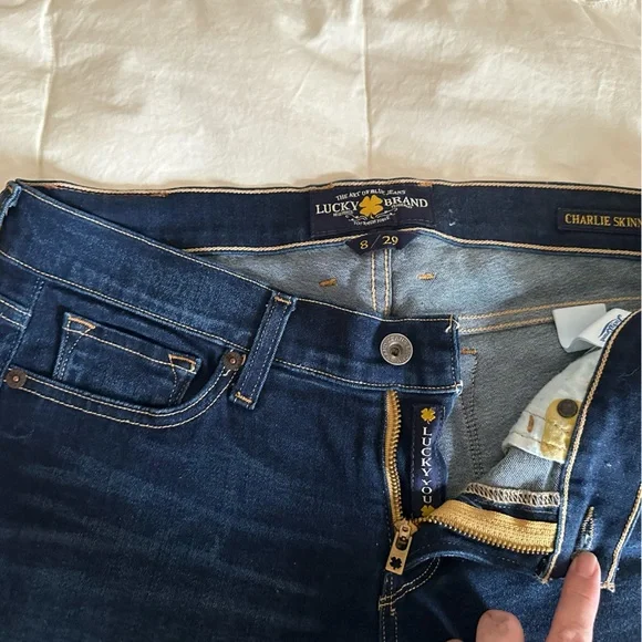 Lucky Brand “Charlie Skinny” jeans - Picture 1 of 7